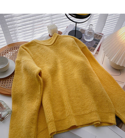 La nouvelle version coréenne est paresseuse et mince, avec un pull à manches longues 5937