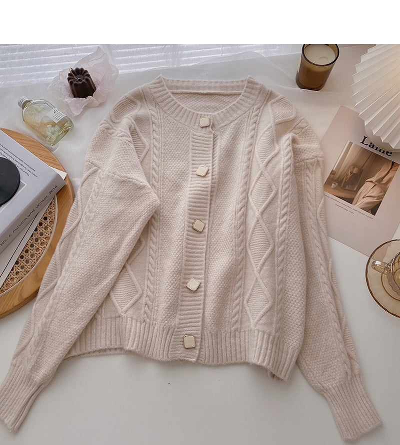 Single breasted Vintage sweater cardigan  5999