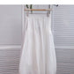 Korean version of gentle hanging medium length skirt  5798
