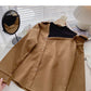 Design off shoulder stitching long sleeve Pullover Crew Neck Shirt  6334