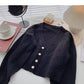 New Korean lazy V-Neck long sleeve Knitted Top  5876