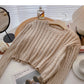 New Korean small man fashion temperament long sleeve twist top  5970