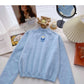 Imitation mink sweater personality hollowed out  6099