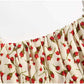 New slim fit, slim and versatile Vintage sling broken flowers  7133