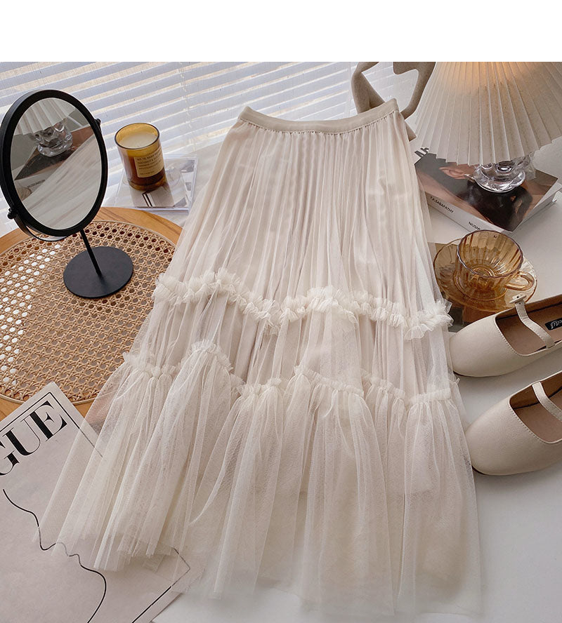 New Korean retro fashion A-line dress  5788