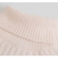 Versatile slim short rib turtleneck sweater  7474