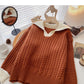 Loose and lazy wind twist sweater  6021