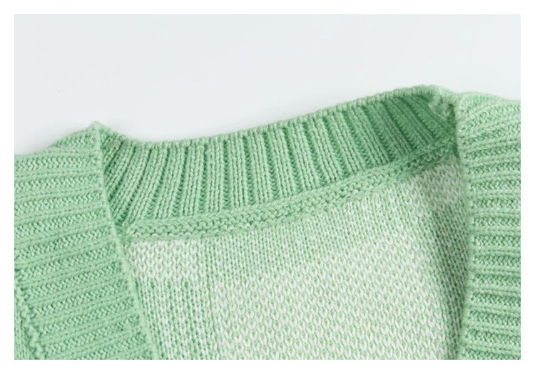 Lazy Wind Schachbrett mit Pullover Herbst 7403