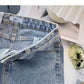 Korean fashion slim A-line split skirt  5704