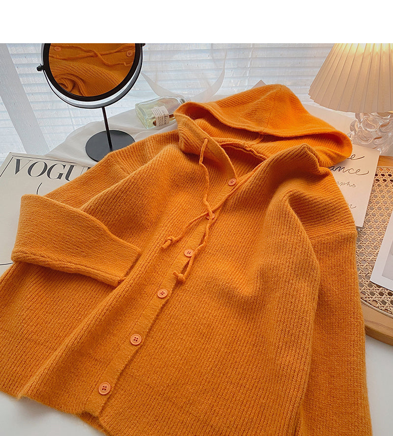 New Korean casual lazy long sleeve drawstring top  5911