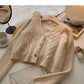New Korean long sleeve short slim top  5981