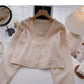Korean version small man looks thin and slim, short top is fashionable  5857