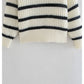 Pull simple à manches longues et ample pour réduire l'âge 7445