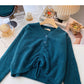 Korean fashionable temperament drawstring slim long sleeve top  6056