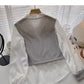 Shirt Female Minority Lace Up Long Sleeve Stitching Fake Two Pieces 6320