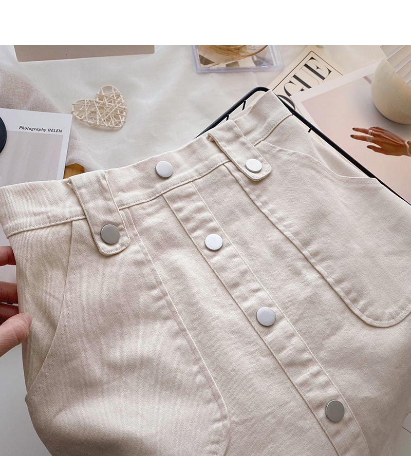 New Korean slim fashion casual casual skirt  5667