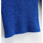 Einfarbiger Pullover mit halbhohem Kragen und Reißverschluss 7332