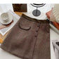 Neuer personalisierter dünner Split-Rock mit hoher Taille im koreanischen Stil 5544