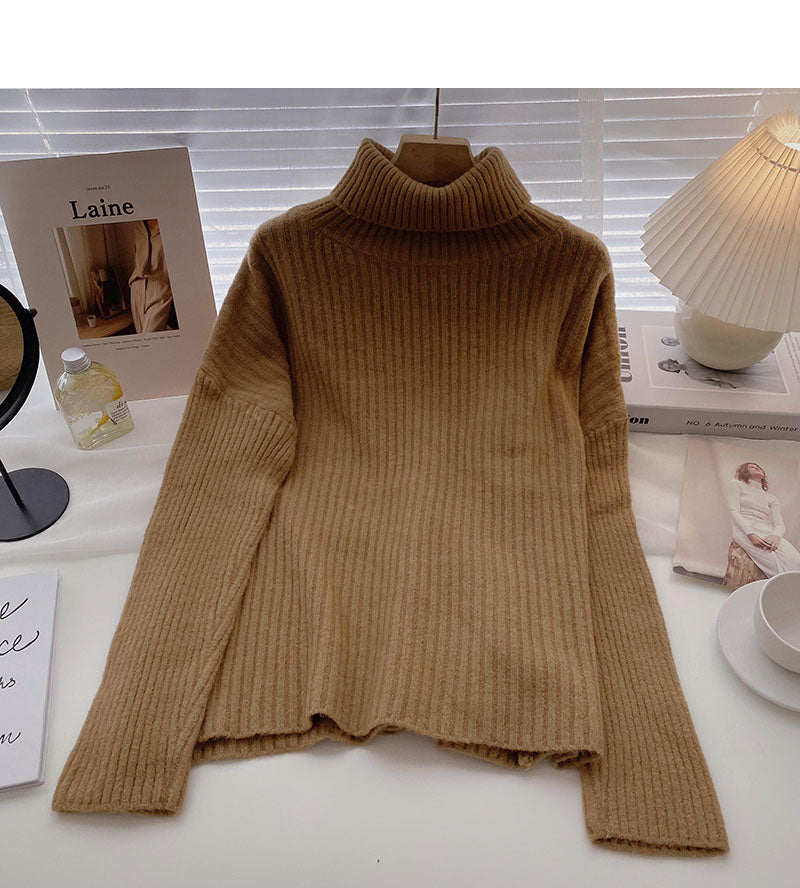 Nouveau haut décontracté de couleur pure de style coréen 5930
