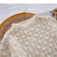 Fashionable foreign style sweater versatile round neck Pullover  6069