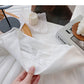 High waist A-line double pleated skirt for women  5620