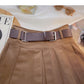 Versatile little high waist A-line umbrella skirt with belt  5607