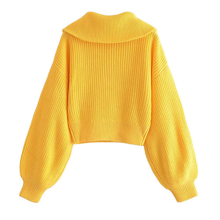 Vielseitiger Half Zip High Leader Pullover 7342