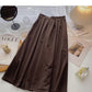 Retro High Waist slim A-line skirt  5781