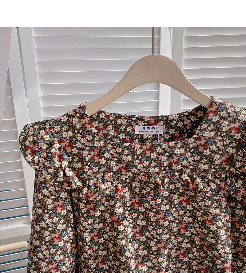 Nouveau haut court coréen slim 6414