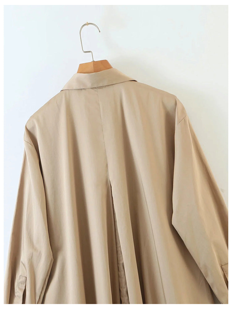 Light mature style skirt, slim waist, medium length shirt skirt  7123