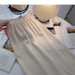 Temperament versatile high waist elastic A-line skirt  5775