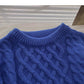 Koreanisches Design, lockere und dünne Textur, vielseitiger Langarmpullover 6147