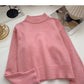 Einfarbiger, temperamentvoller, vielseitiger, langärmliger Pullover Top 6066