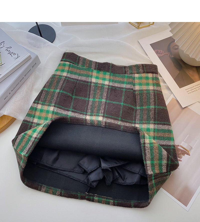 The new Korean version is fashionable and slim skirt  5614