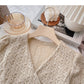 New Korean cross style short V-Neck long sleeve top  6346