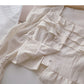 Chemise à volants et col carré Haut à manches courtes évasées 6429