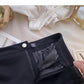 Korean slim design drawstring Hip Wrap Skirt  5641