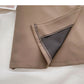 Slim and age reducing casual versatile high waist A-line skirt  5646