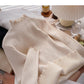 Plush sweater women's long sleeve thin bottomed top  6621