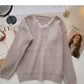 Korean sweet design loose long sleeve top  5961