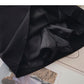 Koreanischer, vielseitiger, altersreduzierender schwarzer Faltenrock mit hoher Taille 5539