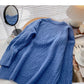 New Korean simple and versatile loose long sleeve Pullover Top  5957