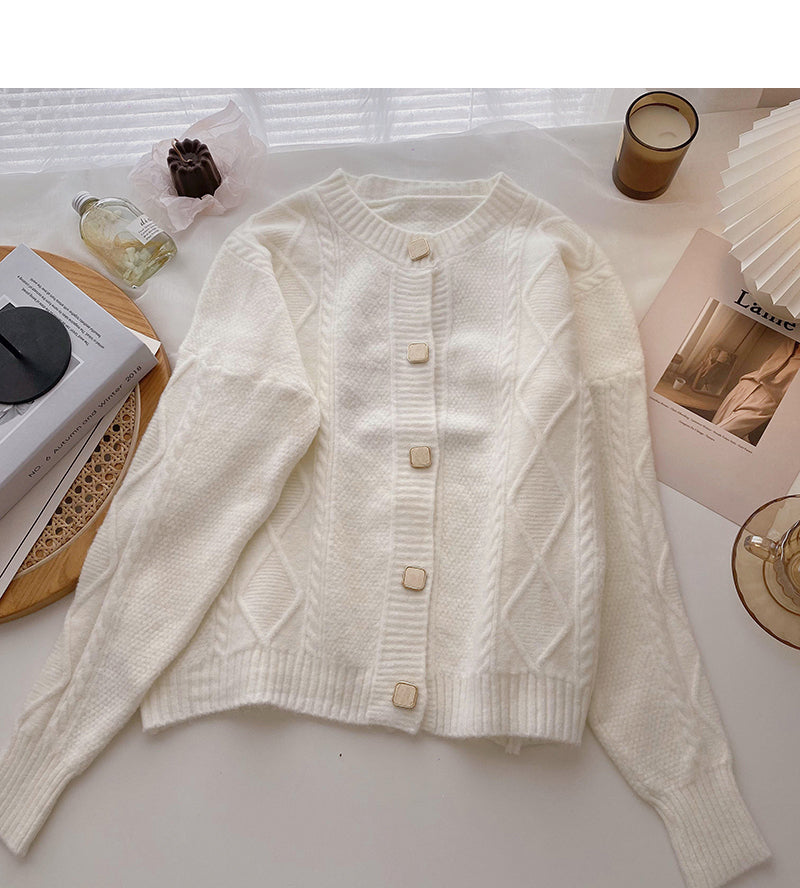 Single breasted Vintage sweater cardigan  5999