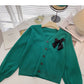 New Korean minority design bow top  6640