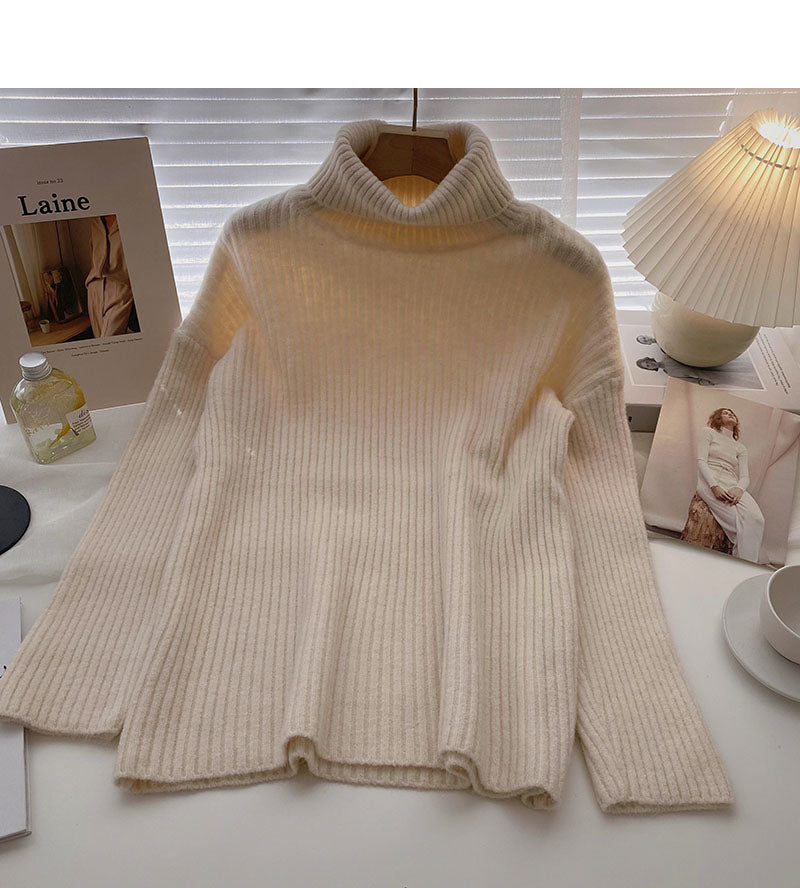 Nouveau haut décontracté de couleur pure de style coréen 5930