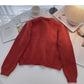 Hong Kong Vintage Lace up crew neck short pocket top  5933