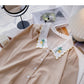 Chemise à petits pois français Chemise brodée à revers 6266