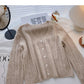 Korean style versatile popular V-neck blouse  5851