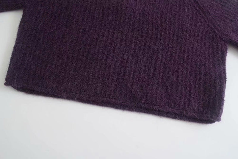 Neuer Lazy French Spike Strickpullover 7354