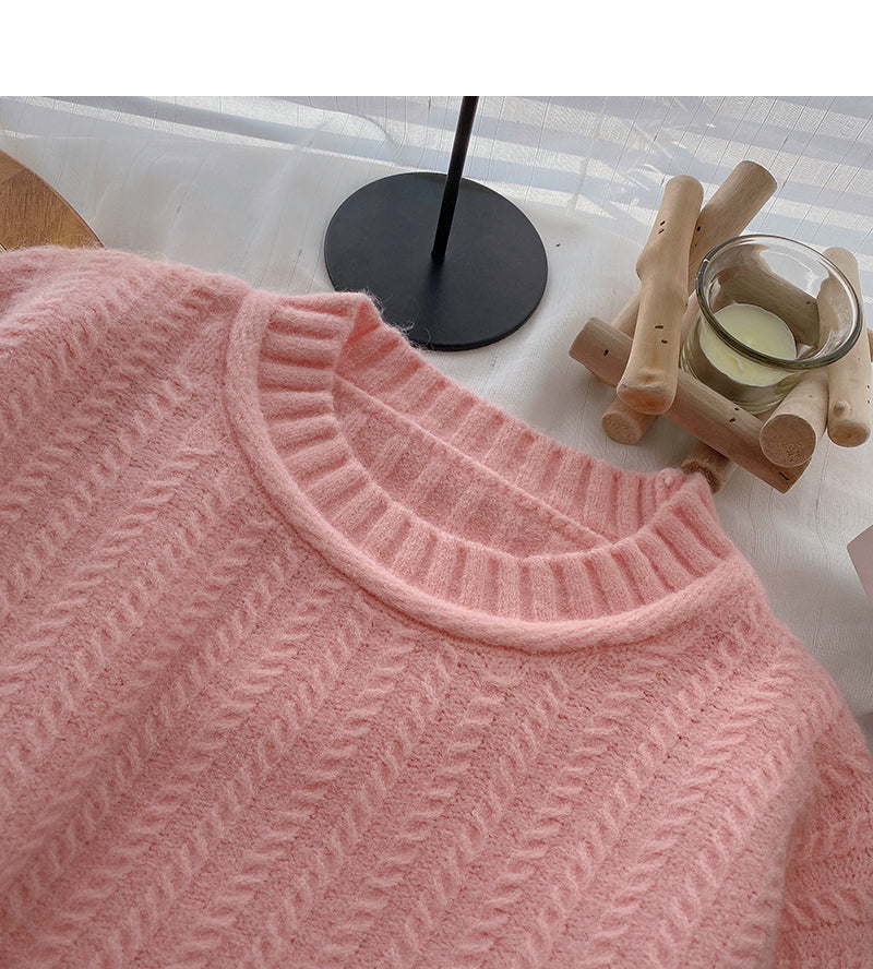 New Korean design, versatile, slim long sleeve top  5983